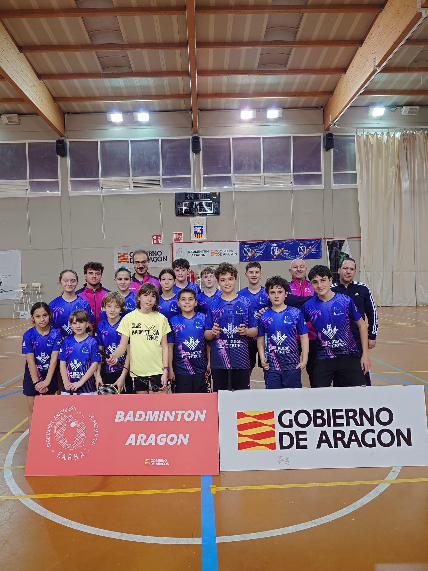 Rotundo éxito en la jornada de tecnificación de Alfajarín